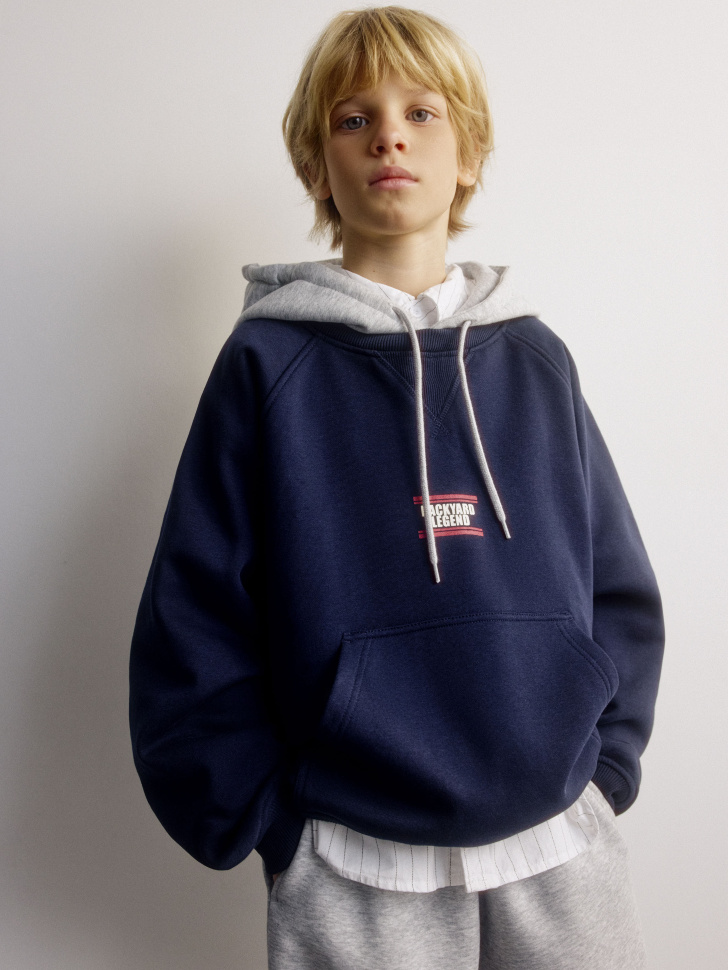 Худи SELA оверсайз с принтом, арт. 32293