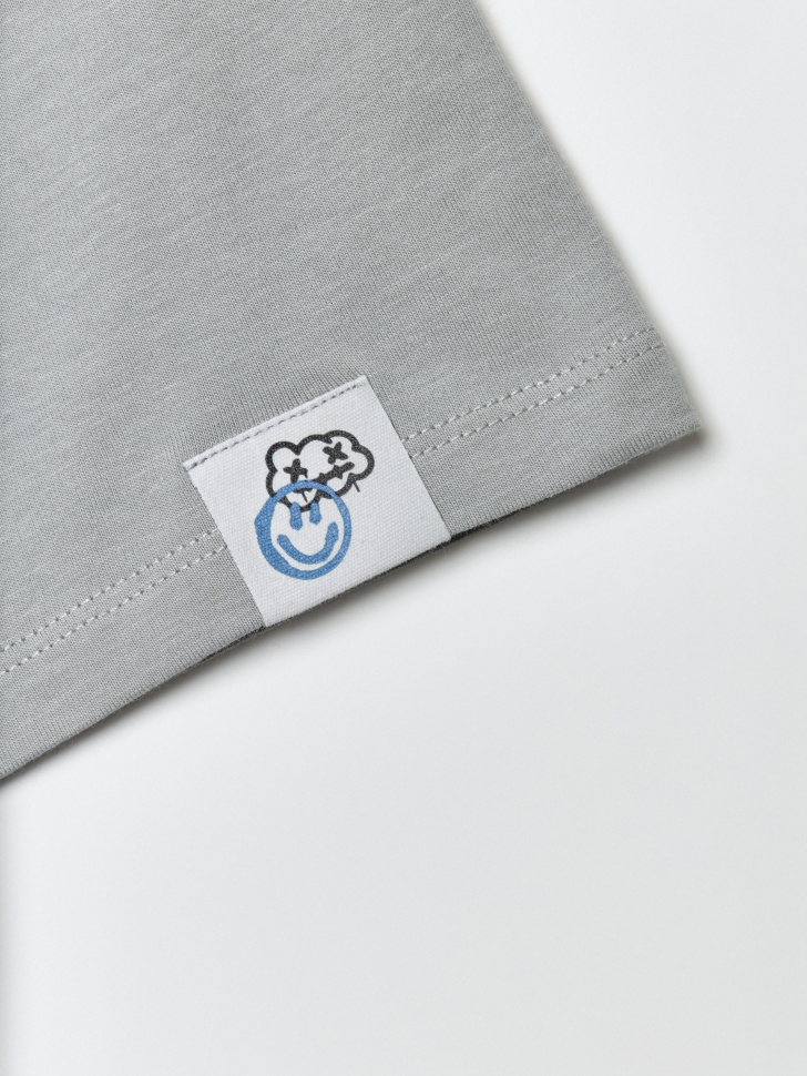 футболка оверсайз для мальчиков из коллекции  x союзмультфильм из хлопка спереди