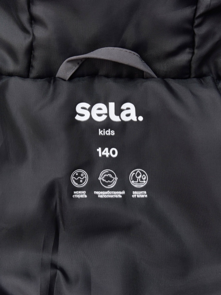 куртка с капюшоном для мальчиков по цене 4299 руб вид справа