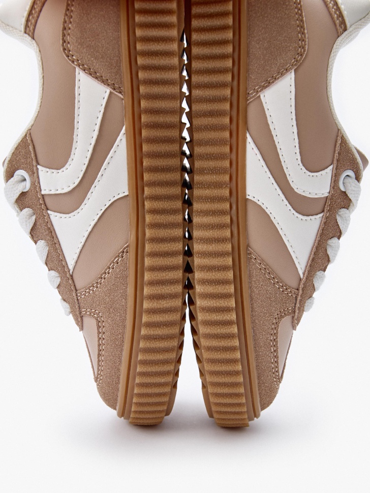 кеды из экокожи для девочек по цене 4299 руб вид справа