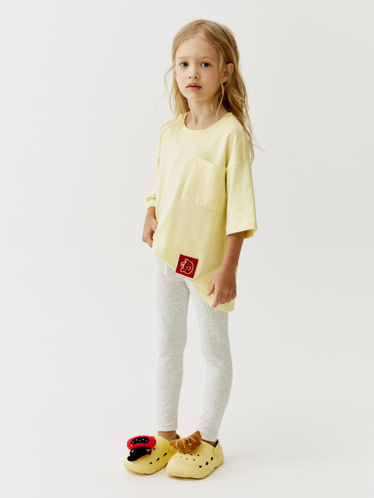 леггинсы в рубчик для девочек 4680798806891 фотография