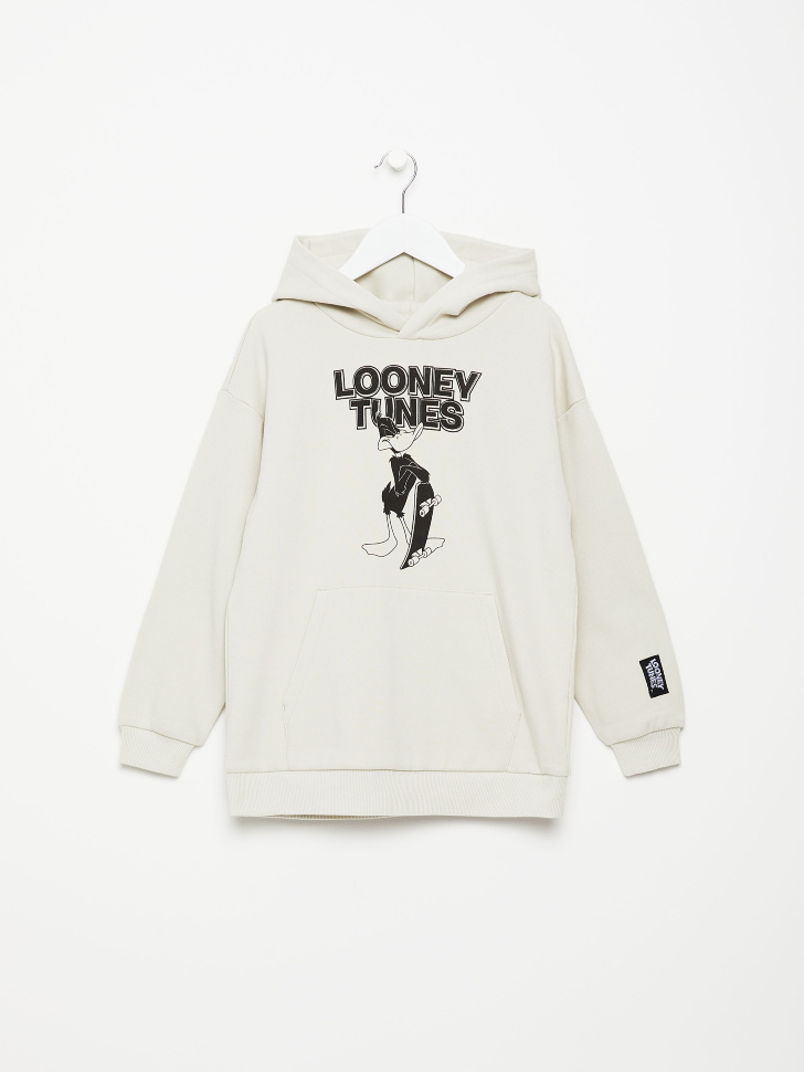

Худи с принтом Looney Tunes для мальчиков, Белый