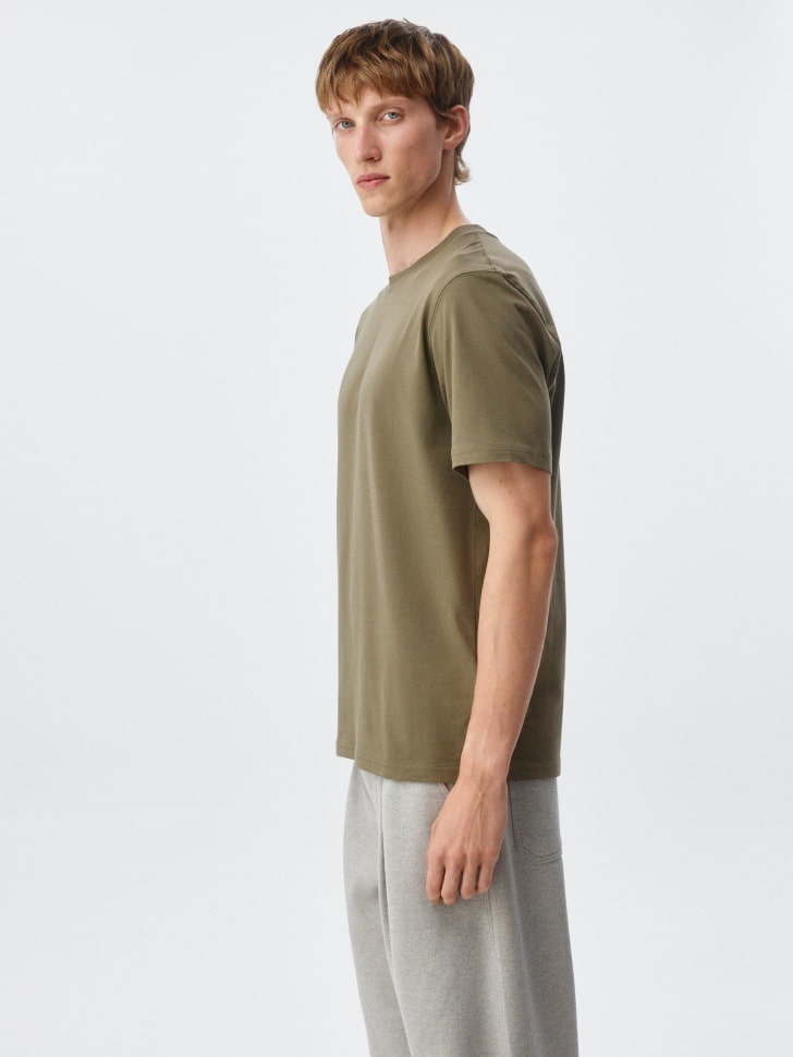 Футболка PETER REGULAR FIT базовая. Фото №4