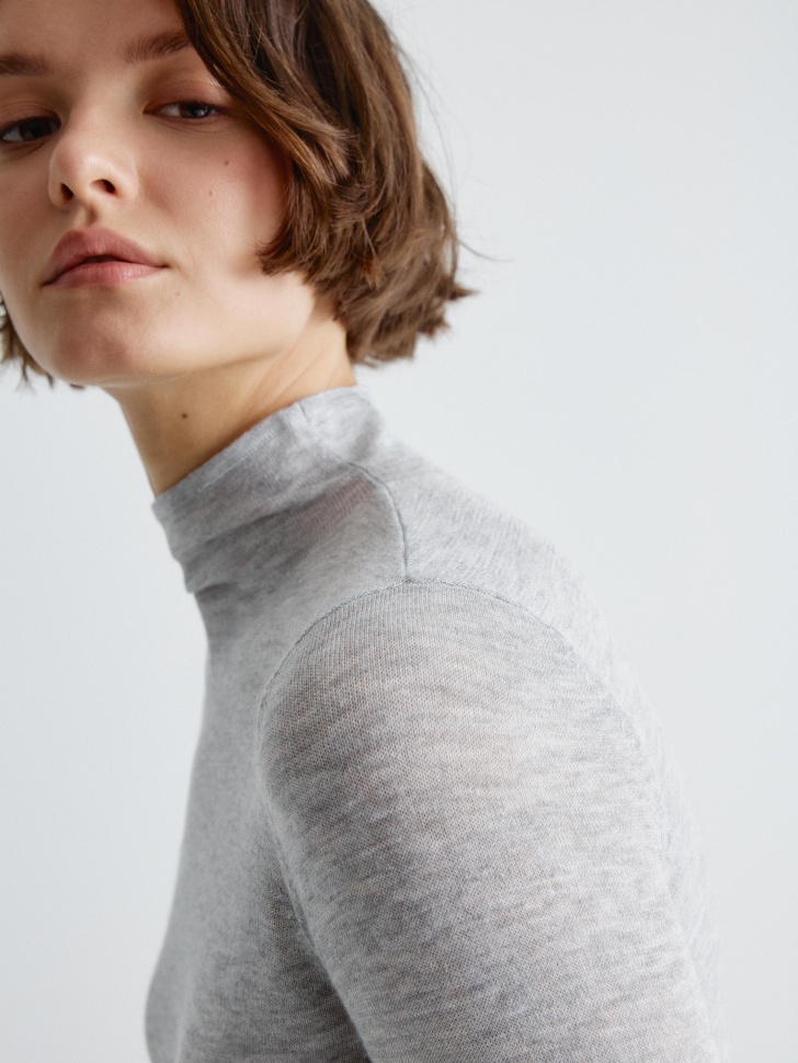 водолазка с содержанием шелка и шерсти 4610517377326 в интернет магазине