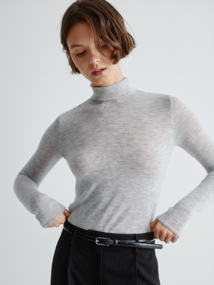 водолазка с содержанием шелка и шерсти 4610517377326 купить с доставкой