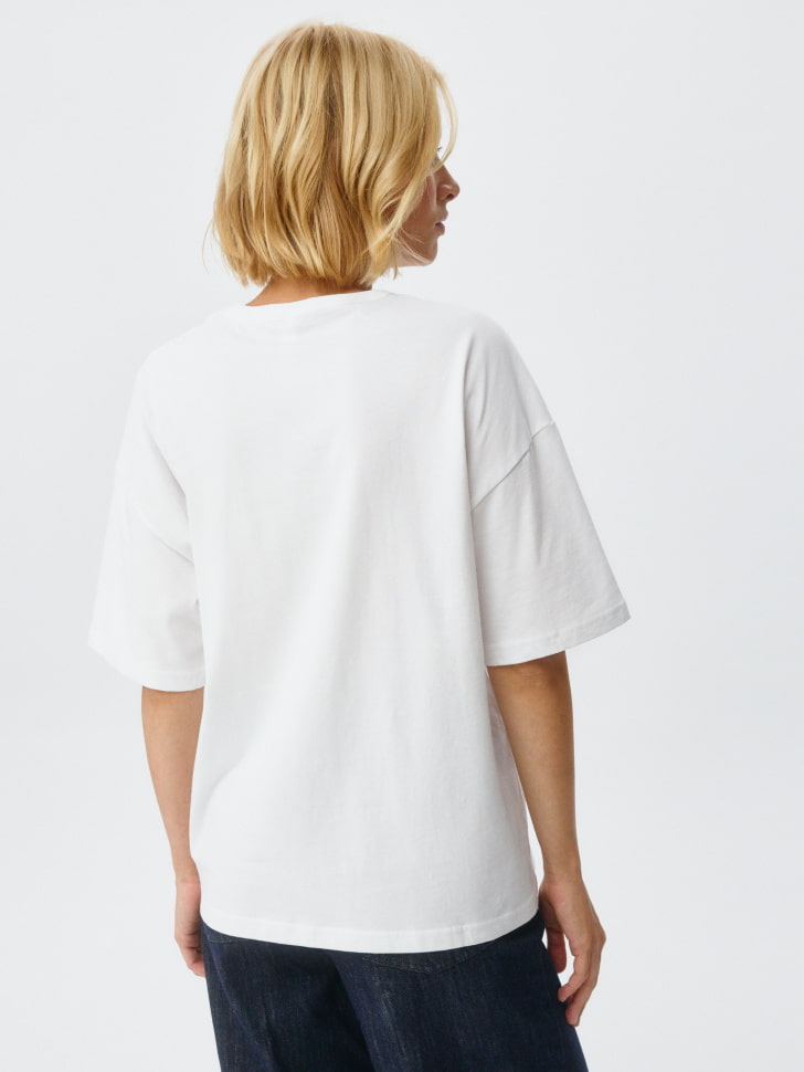 Футболка MIRA OVERSIZE FIT. Фото №9