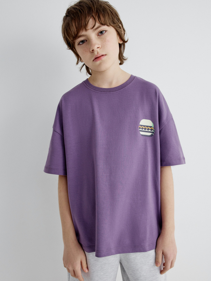 пижама с принтом для мальчиков 4610517452375 с промокодом