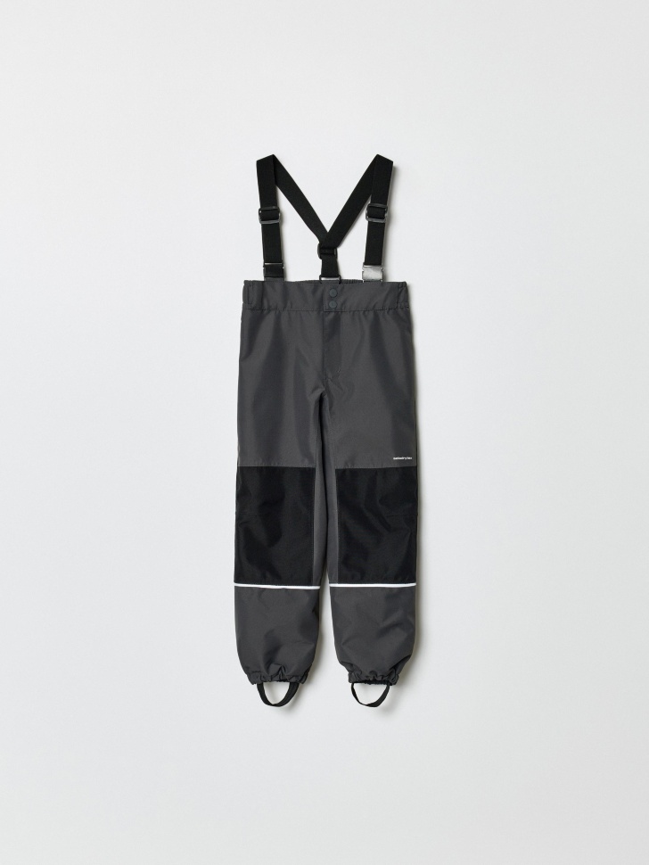 Демисезонные брюки Sela Drytex для девочек, серый, арт. 35809