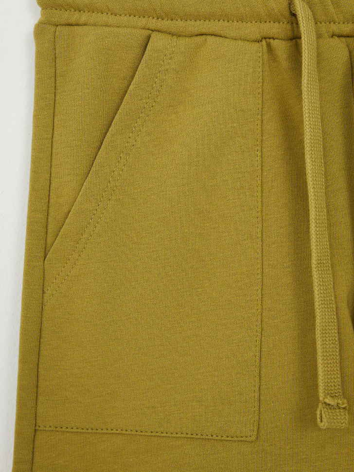 Трикотажные шорты для мальчиков (зеленый, 92) sela 4680168588648 - фото 5