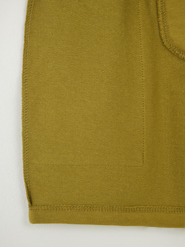 Трикотажные шорты для мальчиков (зеленый, 92) sela 4680168588648 - фото 6