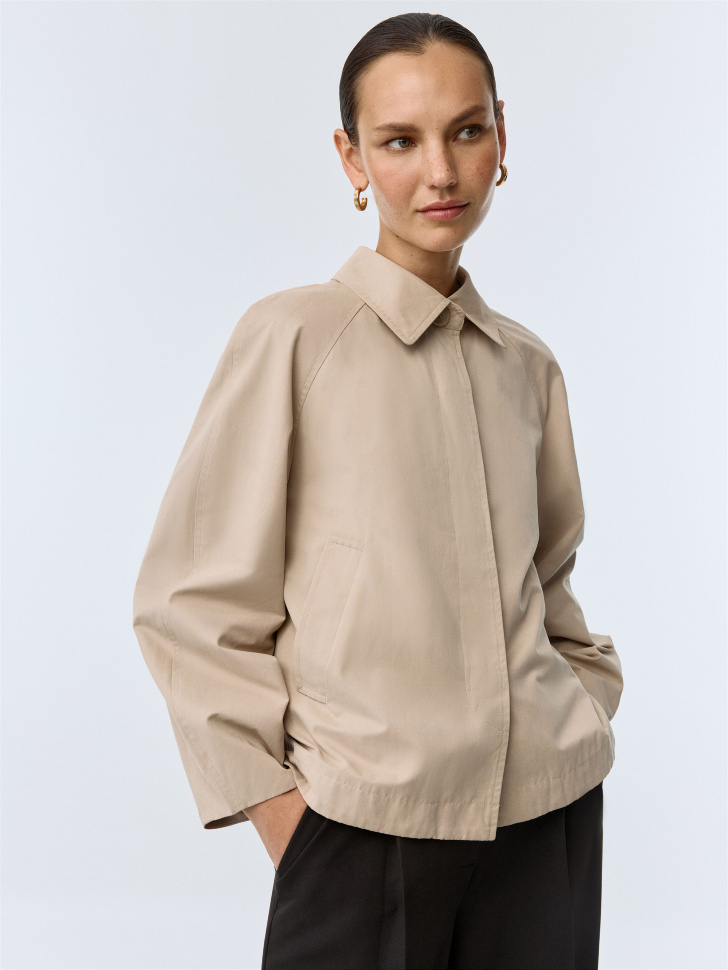 Укороченная куртка-тренч 4599₽