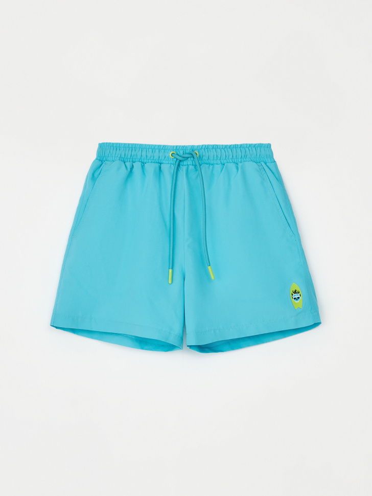 Пляжные шорты с принтом для мальчиков (принт, 158-164) sela 4680168354960