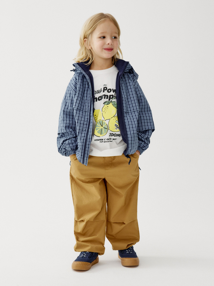 Хлопковые брюки-парашюты для мальчиков 1799₽