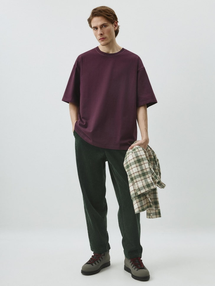 Футболка MAX OVERSIZE FIT базовая. Фото №4
