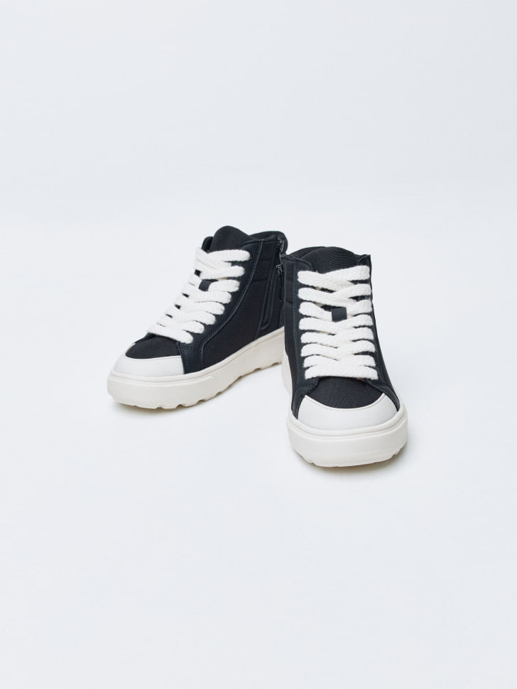 комбинированные ботинки детские 4610517023636 купить с доставкой