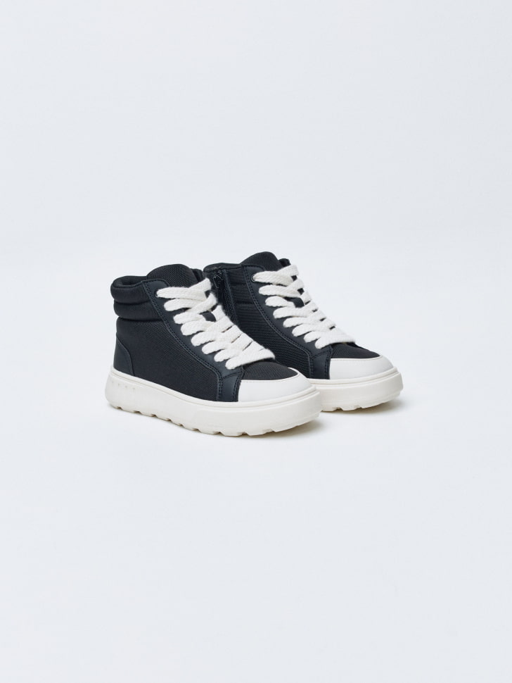 комбинированные ботинки детские 4610517023636 со скидкой