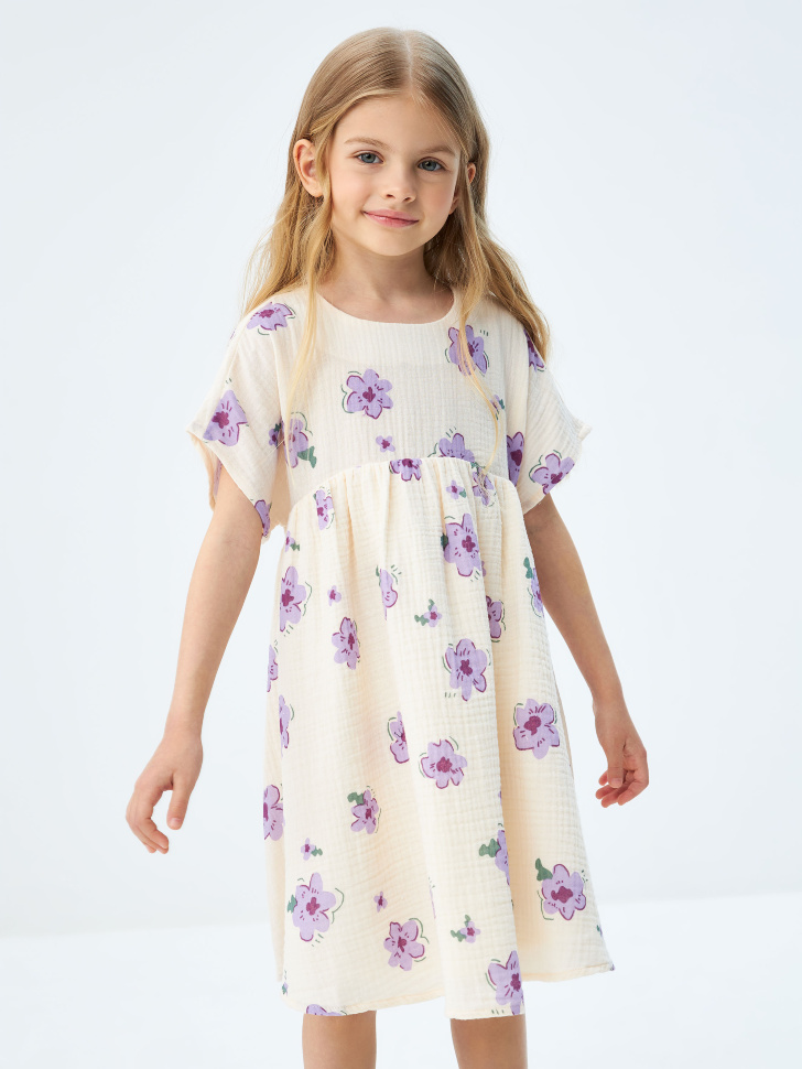 

Платье из муслина для девочек