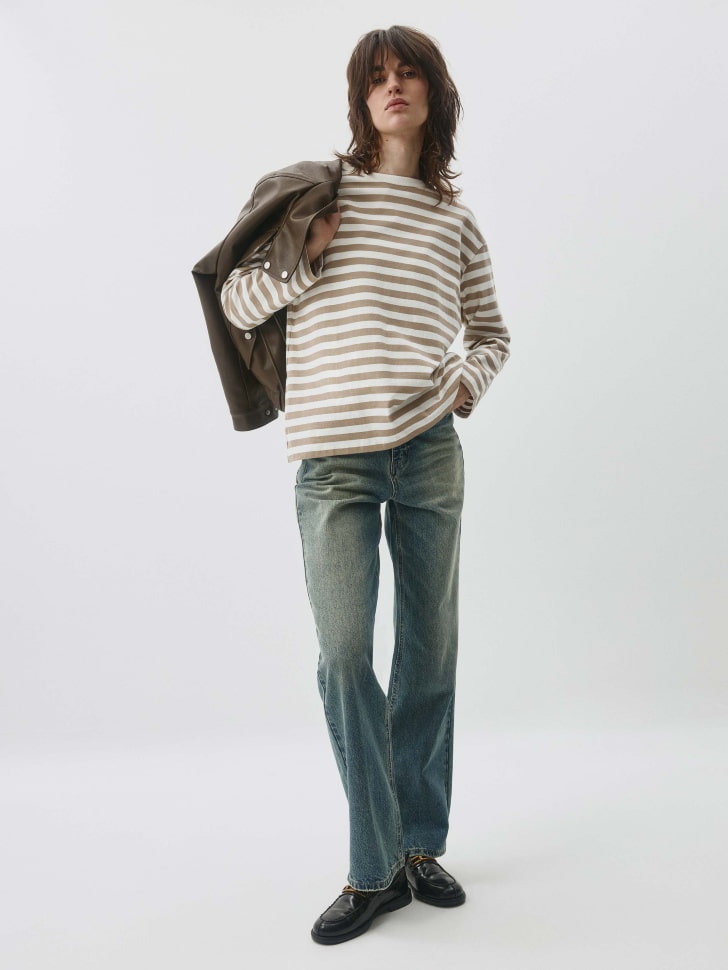 Джинсы WIDE LEG TALL с тинтом