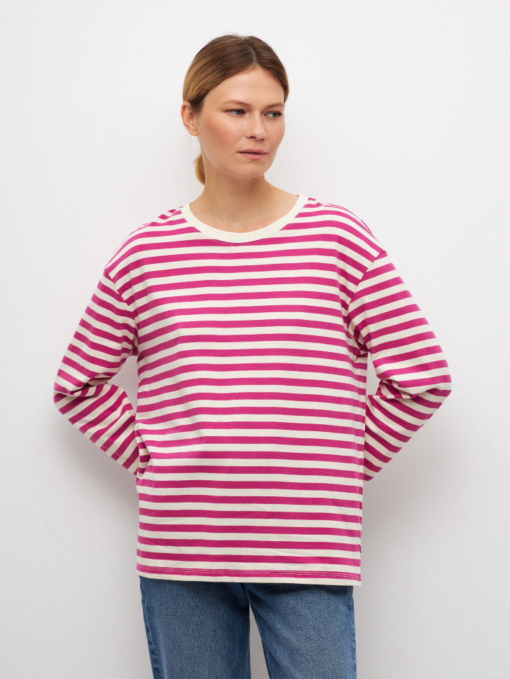 

Лонгслив ANNA OVERSIZE FIT