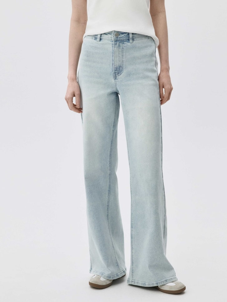 

Джинсы WIDE LEG с высокой посадкой