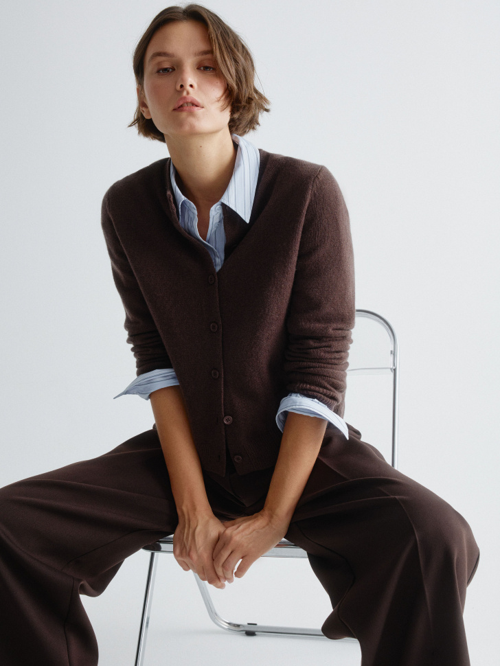 кардиган из 100% шерсти 4610517364999 фотография