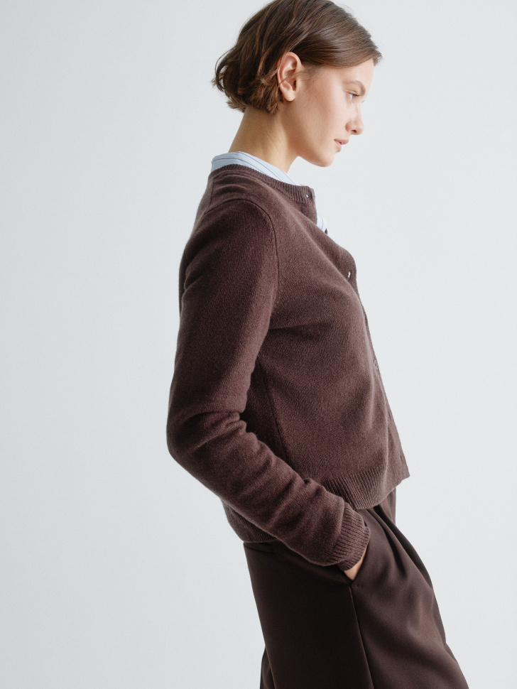 кардиган из 100% шерсти 4610517364999 купить с доставкой