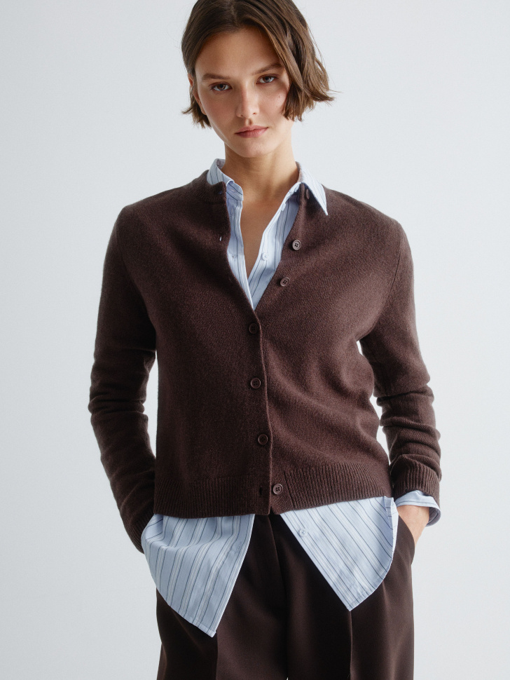 кардиган из 100% шерсти 4610517364999 со скидкой