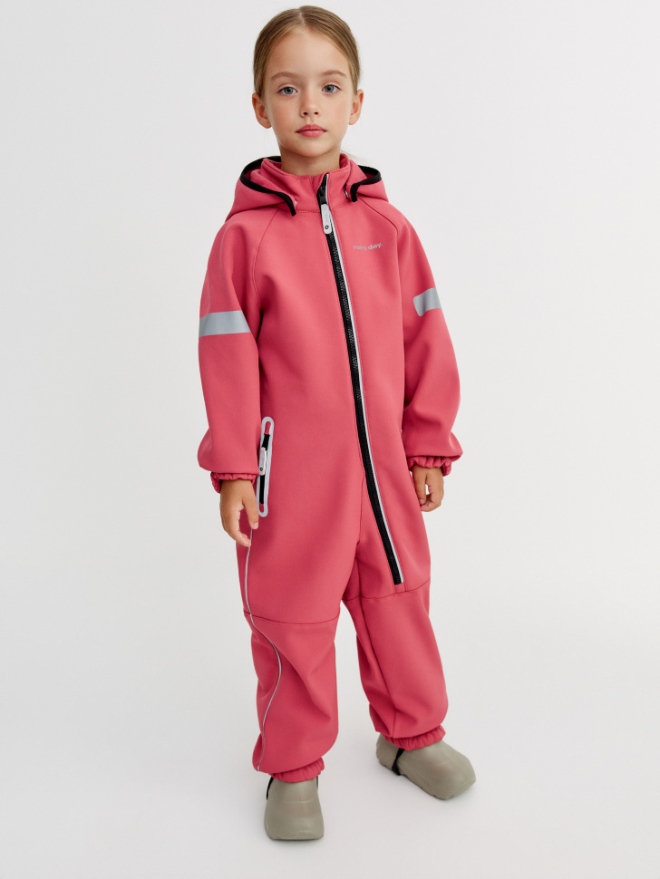 

Комбинезон из Softshell на флисе для девочек, SL6808041703