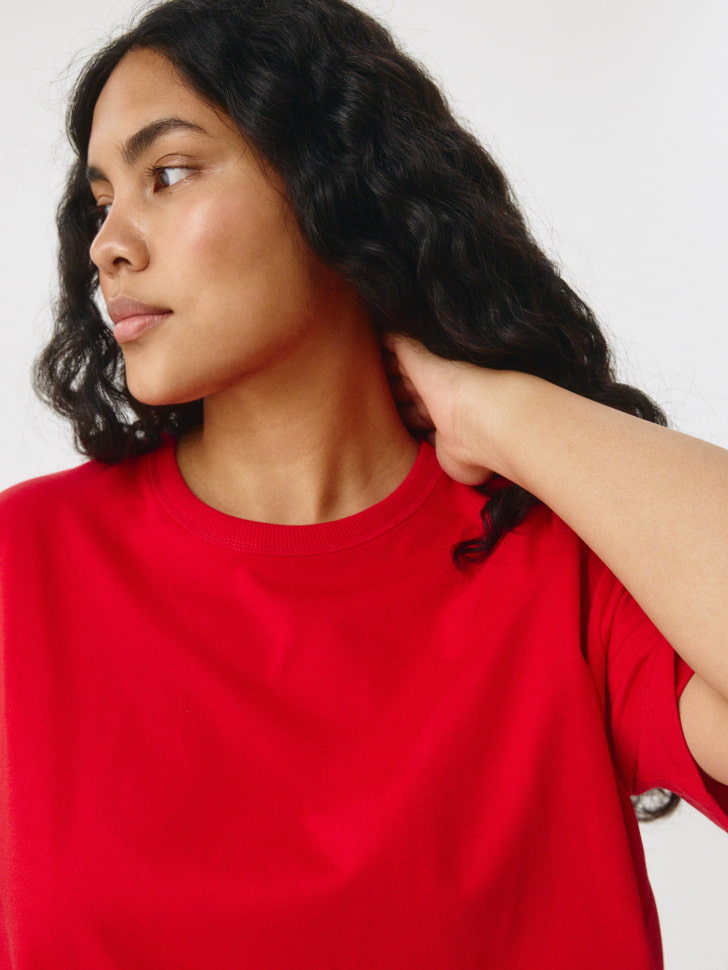 Футболка MIRA OVERSIZE FIT. Фото №3