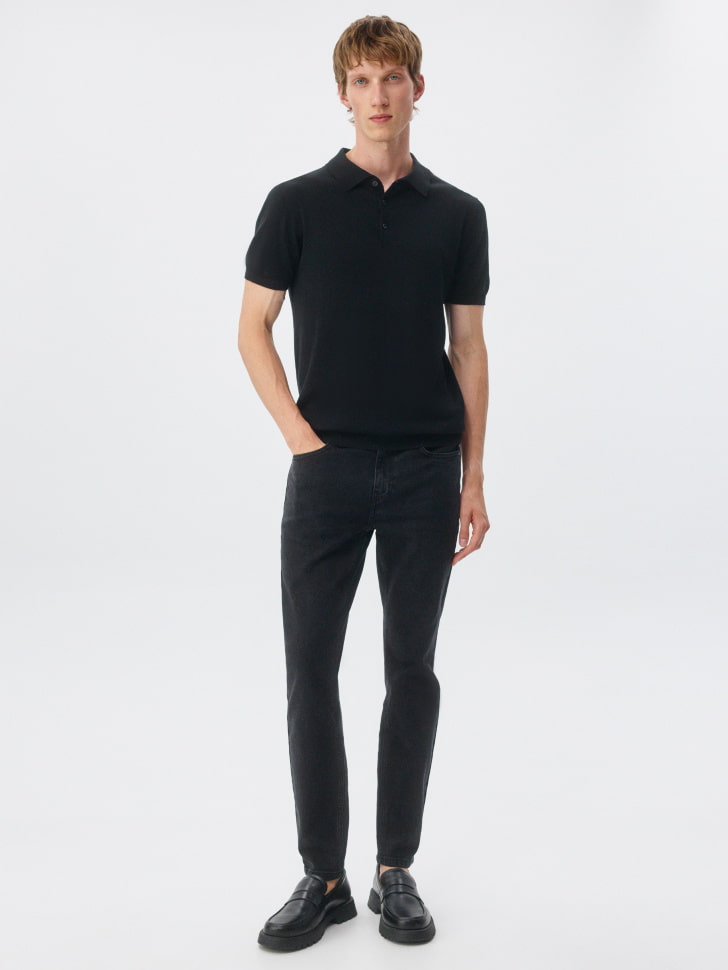 Джинсы SLIM FIT со средней посадкой. Фото №2