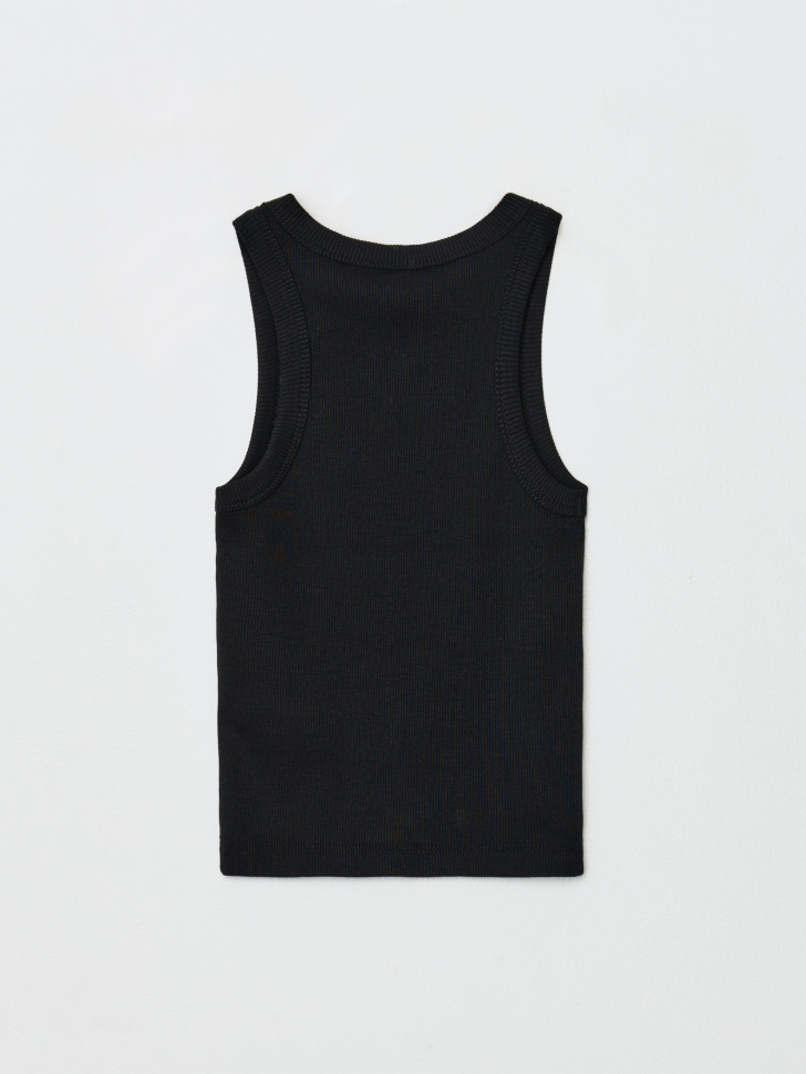 базовый топ в рубчик для девочек 4610517163295 по акции