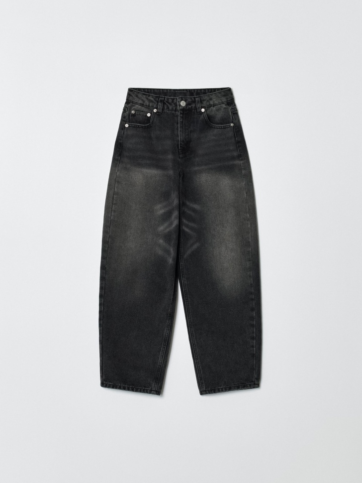 винтажные джинсы baggy fit для девочек по цене 2799 руб вид справа