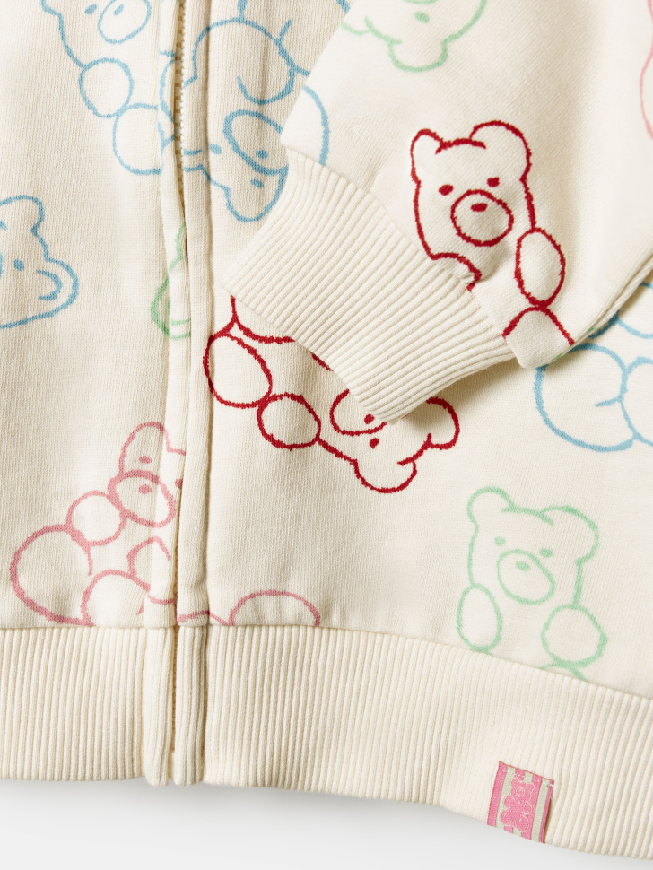 толстовка с принтом для малышей по цене 1399 руб вид справа