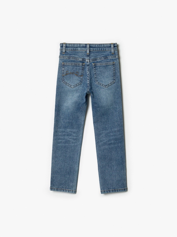 зауженные джинсы для мальчиков от бренда sela вид слева