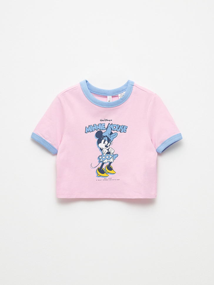 

Футболка с принтом Disney Minnie Mouse для девочек