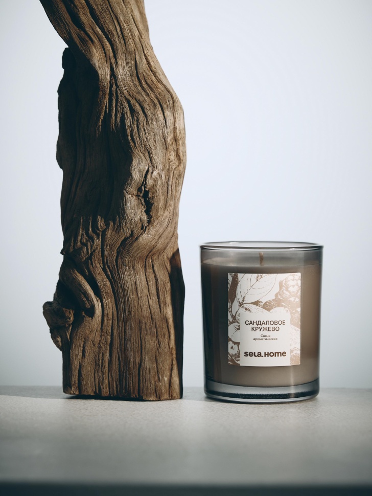 

Ароматическая свеча «Сандаловое кружево», SL6801227023