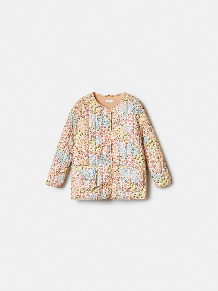 Куртка SELA стеганая для девочек, разноцветный, арт. 44333