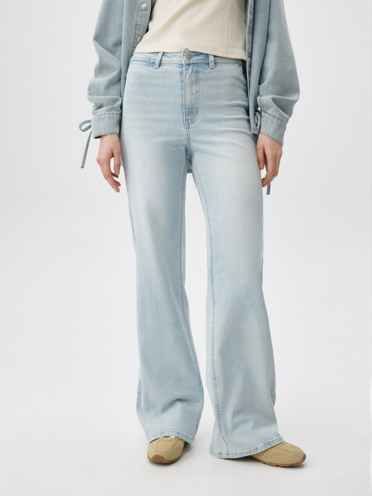 Джинсы WIDE LEG TALL с высокой посадкой