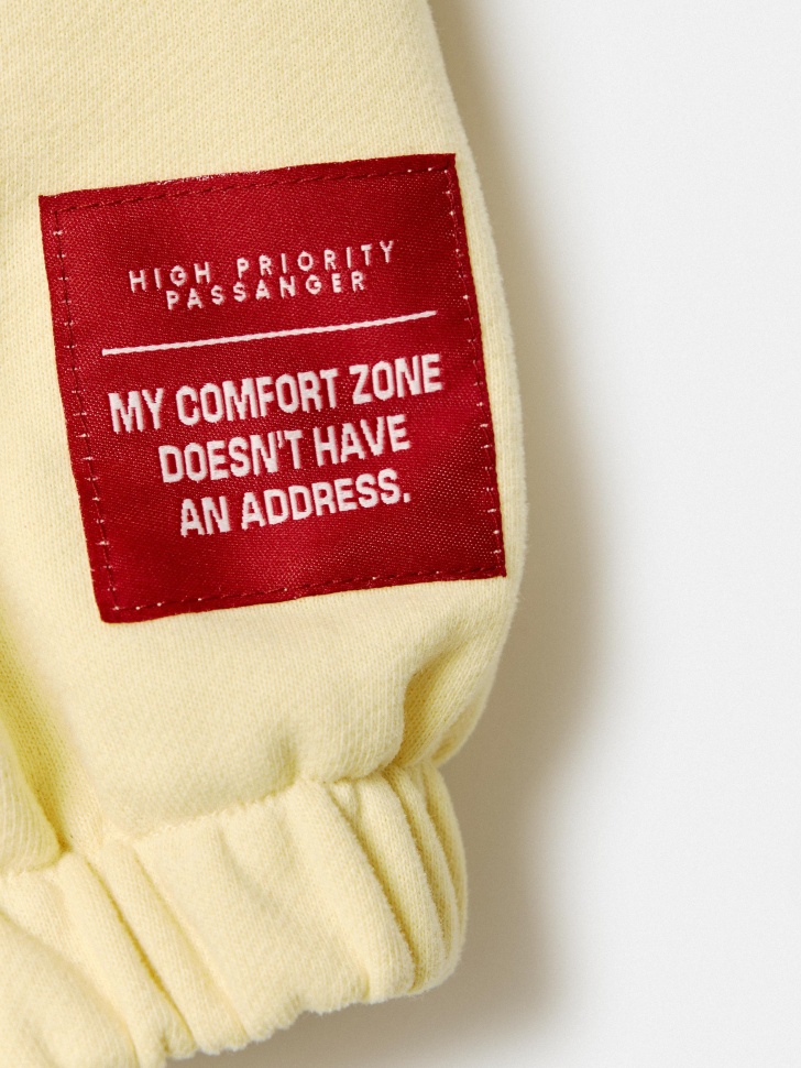 свитшот с воротником на молнии для девочек для детского возраста с изнаночной стороны