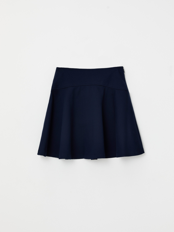 Расклешенная юбка для девочек (синий, 164/ 14-15 YEARS) от Sela