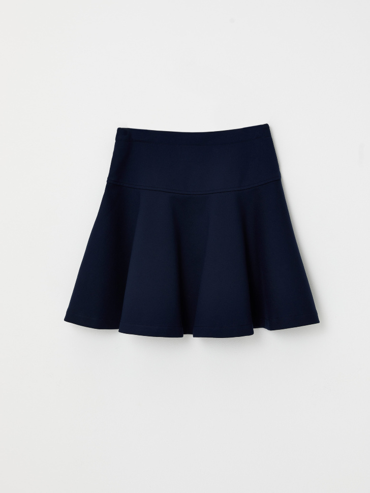 Расклешенная юбка для девочек (синий, 152/ 12-13 YEARS) от Sela