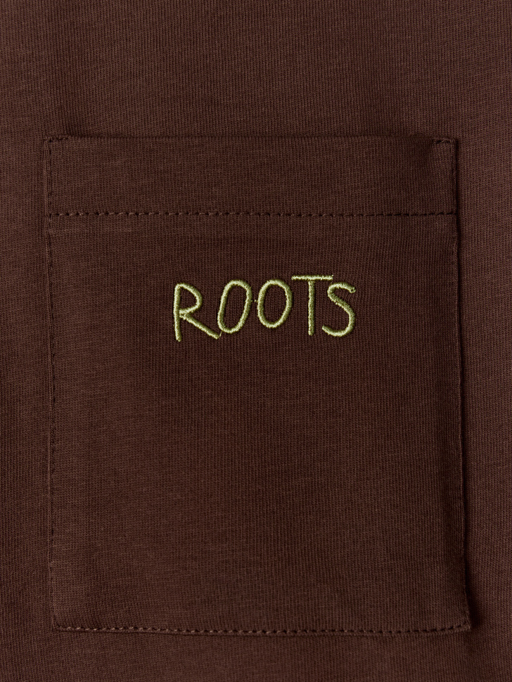 лонгслив оверсайз с вышивкой от бренда sela вид слева