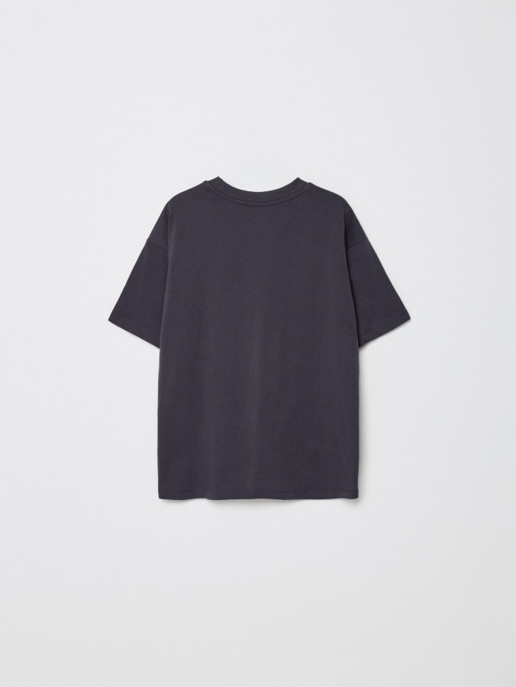 футболка оверсайз с новогодним принтом для мальчиков 4610517082657 купить с доставкой