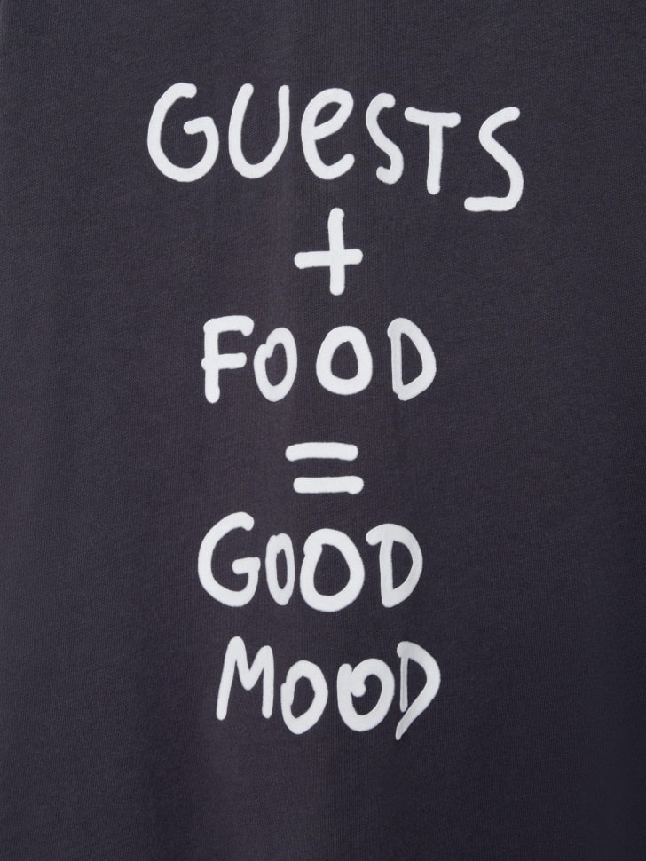 футболка оверсайз с новогодним принтом для мальчиков 4610517082657 со скидкой