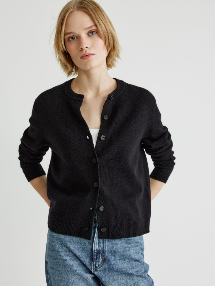 кардиган из 100% шерсти 4610517365057 фотография