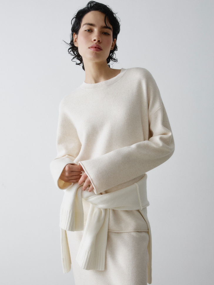 джемпер с содержанием ангоры и шерсти 4610517253569 в интернет магазине