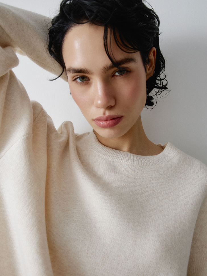 джемпер с содержанием ангоры и шерсти 4610517253569 фотография