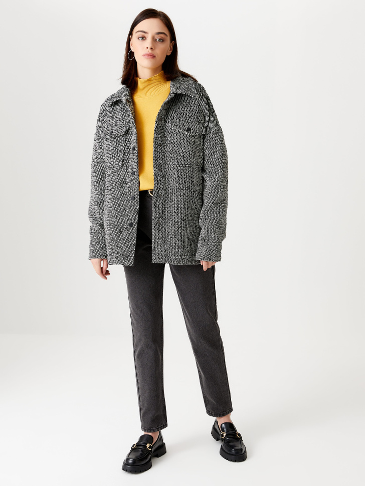 

Джинсы Mom fit на резинке