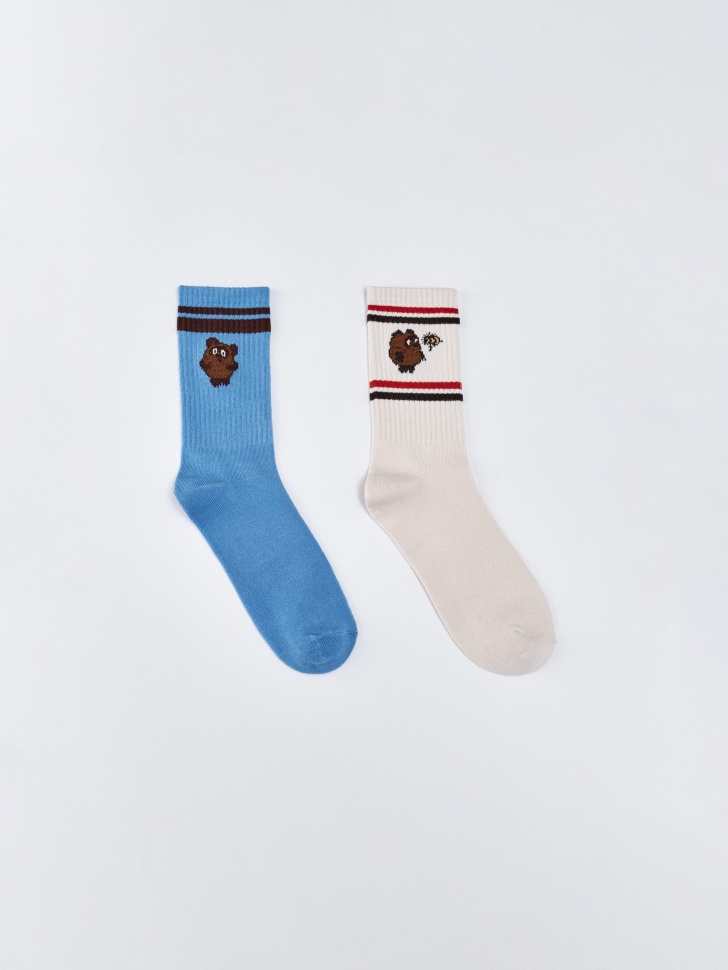 Детские носки SELA Союзмультфильм, разноцветный, арт. 35157