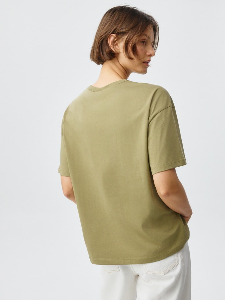 Футболка MIRA OVERSIZE FIT. Фото №4